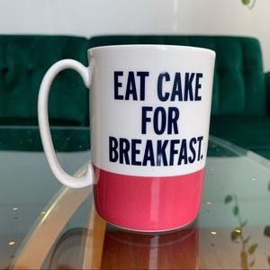 Kate Spade “Eat Cake for Breakfast” Mug
